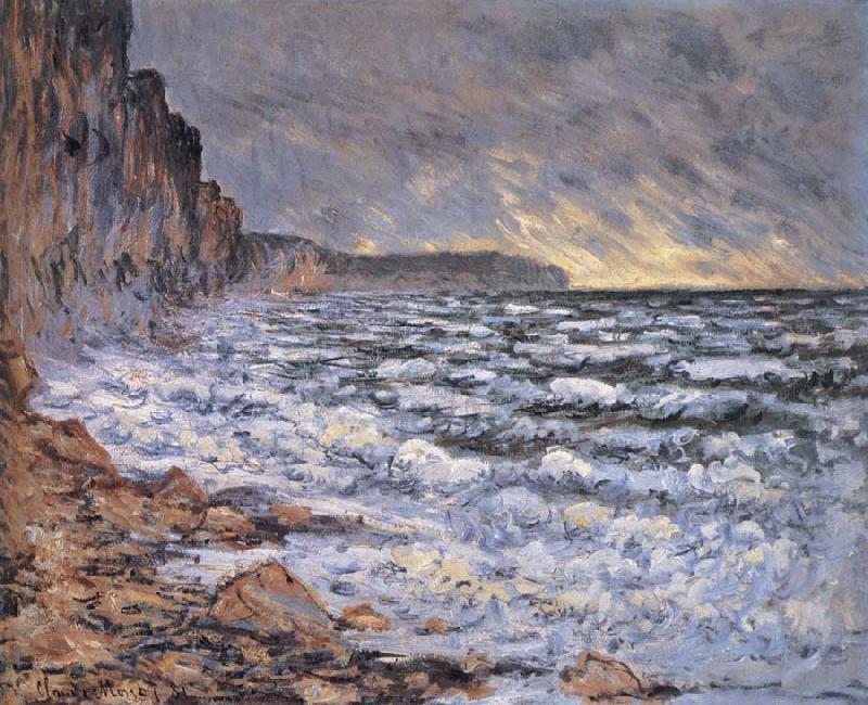 Claude Monet By the Sea at Fecamp China oil painting art